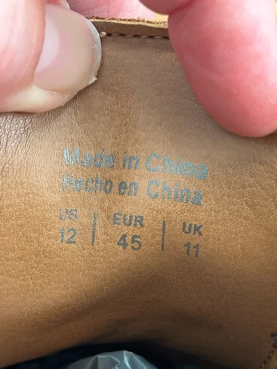 Aldo Chestnut Brown Cap-Toe Oxford Dress Shoes-size 12 - Picture 6 of 6